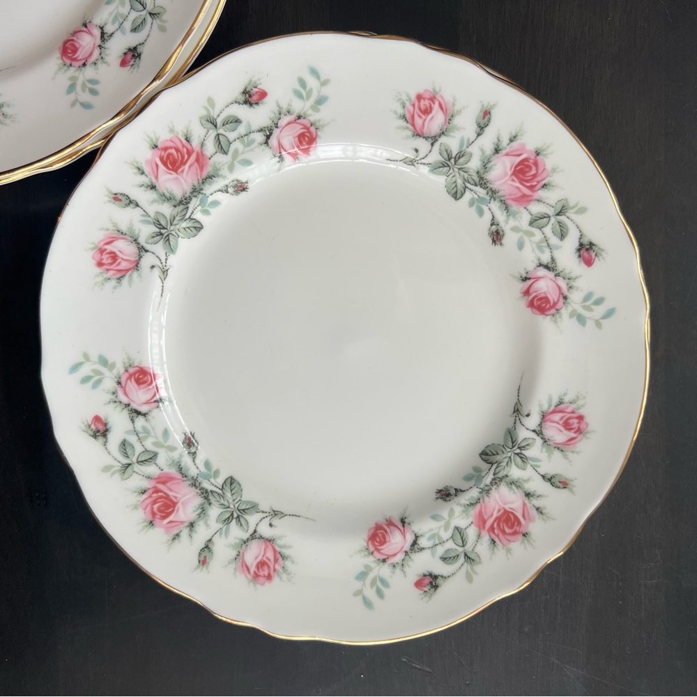 Vintage Majestic Choice Fine Bone China Plates 4